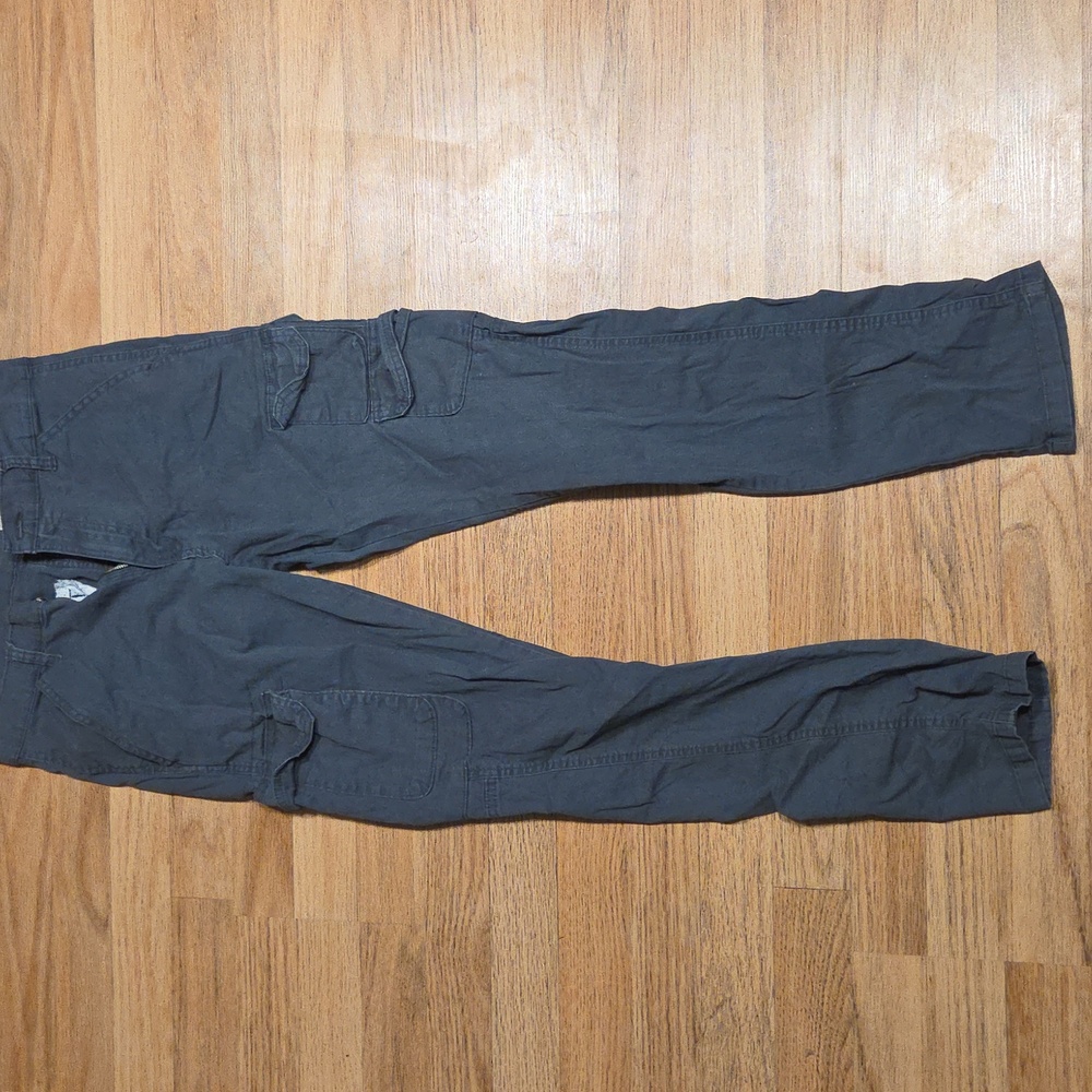 Women's Cargo Pants - Dark Gray